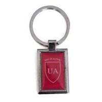 Llavero rectangular con dome