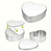 Caja Metálica Corazón Sublimación
