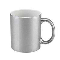 Tazón Cerámico Plateado Sublimación