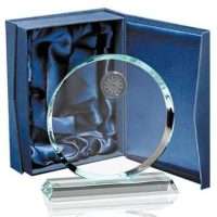 Galvano Circular con Reloj C01