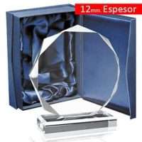 Galvano Cristal Octagonal