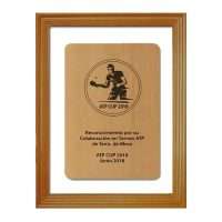 Galvano Vidrio con Madera