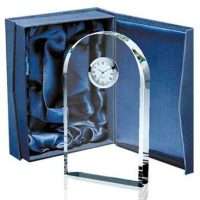 Galvano Cristal Reloj