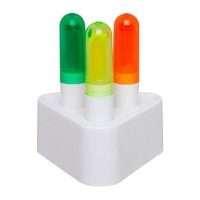 Set resaltadores con base